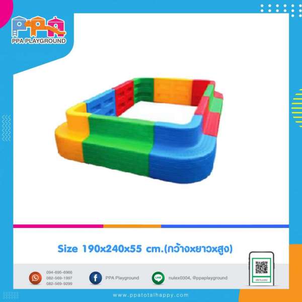 เครื่องเล่นสนามพลาสติก-บ่อบอล