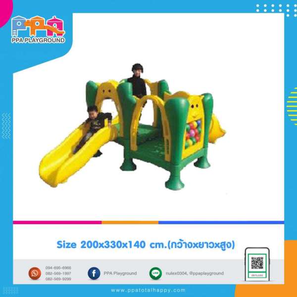 เครื่องเล่น-บ้านช้างสไลด์เดอร์ 0