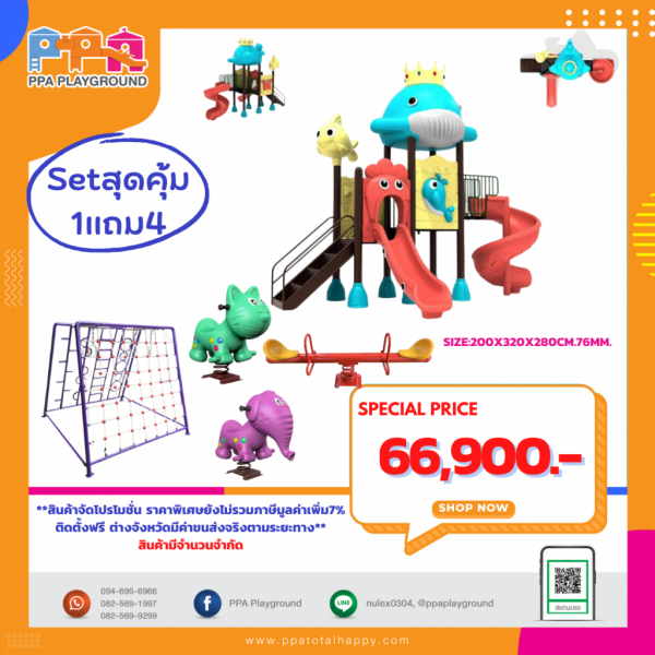 เครื่องเล่นสนาม-PPAPRO-8 0