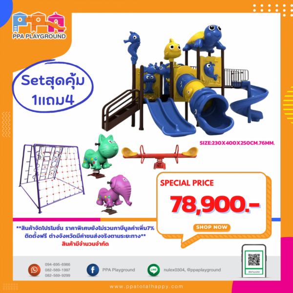 เครื่องเล่นสนาม-PPAPRO-2 0