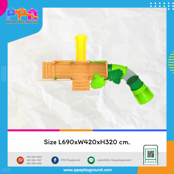 เครื่องเล่นสนามไม้